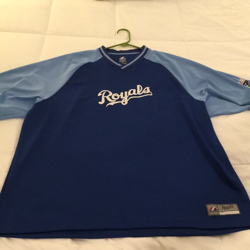 Majestic Jersey  - Kansas City Royals - Blue